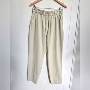 lululemon athletica Cream Track Pants